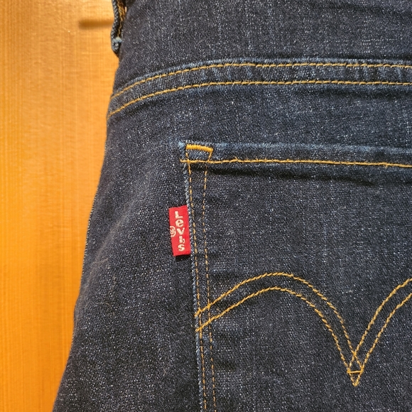 Levi's mid-length classic denim jean shorts plus size 22 - Picture 6 of 12